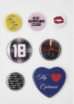 LAGUA JEM CAN BADGE 7 PIECES SETのサムネイル