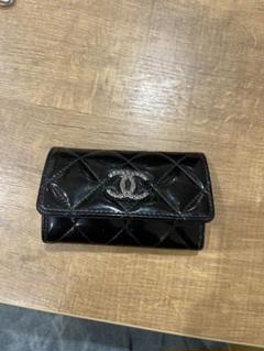 CHANEL キーケース　エナメル