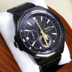 稼働 SEIKO WIRED 腕時計 クロノグラフ デイト メンズ 703