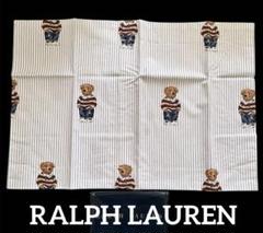POLO RALPH LAUREN - 新品　RALPH LAUREN  ラグビーシャツボーイベア  ピローシャム RalphLauren HOMEラルフローレンラグビーボーイベア ピロー