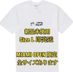 Supreme Miami Box Logo Tee マイアミ ボックス ロゴ Tシャツ Supreme Miami Open 記念 Box Logo Tee L. - メルカリ