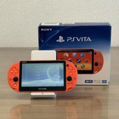 7-185 PSVITA PCH-2000 ネオンオレンジ 箱付き