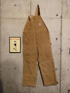 希少　Carhartt オーバーオール 値下げ受け付けます！ Carhartt オーバーオール サロペット carhartt ワッペン ダック