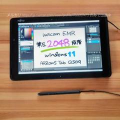新しめ第8世代！Win11対応☆防水☆ARROWSQ5 0 9お絵描き