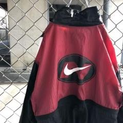 NIKE ナイキ ナイロンジャケット 90s 銀タグ クレイジーパターン
