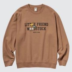【UNIQLO×PEANUTS】スヌーピー スウェット チャーリーブラウンズ 綿