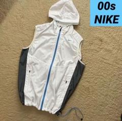 00s Y2K Tech NIKE ナイロンベスト ドローコード