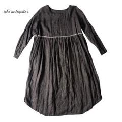 ⭐︎定番品⭐︎ イチアンティークス 麻 リネン ワンピース 羽織