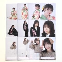 櫻坂46 生写真 振袖 年末衣装 いぬみみコーデ 12種コンプ 武元唯