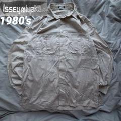 1980's 筆タグ ISSEY MIYAKE MEN 全面ヘリンボーン