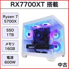 【新品パーツ】ゲーミングPC RX7700XT Ryzen7 PIRAWH