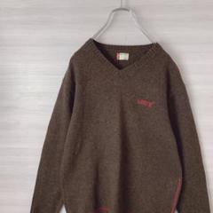 Levi’s リーバイス　Vネック　ウールニット　セーター　メンズ　古着
