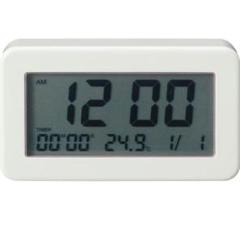 動作確認・簡易清掃済 無印良品 デジタルバスクロック タイマー付き 防水