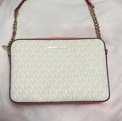 MICHAEL KORS MKロゴショルダーバッグ　マイケルコース