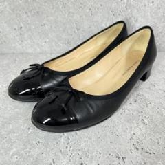 ファビオルスコーニ パンプス 25.0 バレエシューズ レザー