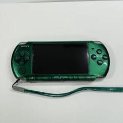 SONY PSP-3000 スピリティッドグリーン 本体 メモステ4GB付き‼︎