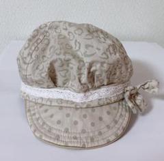 48cm☆6ヶ月~2歳用☆大人気☆日除け付き帽子☆