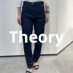 セオリー　デニム　インディゴ　スリムテーパード　TRECCA D theory
