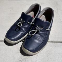 PRADA■レザースニーカー✨厚底 トラックソール ビブラムソール PRADA□レザースニーカー✨厚底 トラックソール ビブラムソール