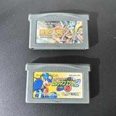 ゲームボーイアドバンス　黄金の太陽　ロックマンエグゼ2