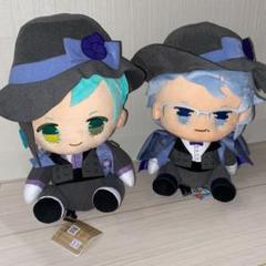 ツイステ ジェイド アズール ハンドメイド風 お座りぬいぐるみ マスコット ぬい