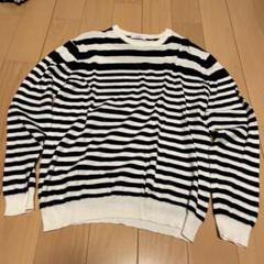 SHIPSの薄手のニット‼️白＆黒のボーダー‼️最終価格‼️