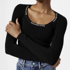 T By Alexander Wang ディストレス長袖TシャツXXS