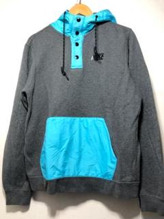 073090 NIKE パーカー M グレー アノラック スウェット ナイキ