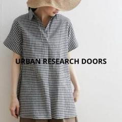 アーバンリサーチ新品未使用リネン混ビッグシャツ URBAN RESEARCH - メンズ URBAN RESEARCH ROSSO 白シャツ 麻混
