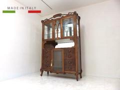 美品イタリア製 アールヌーヴォー様式 キュリオケース