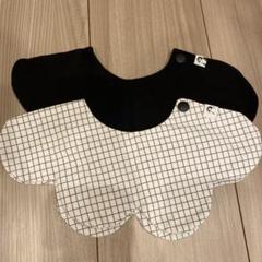 限定セール！現品限り！コニー　スタイ　黒　チェック　花型　男女兼用のサムネイル