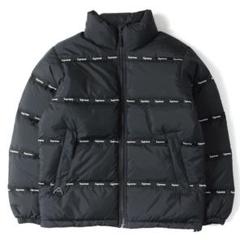 シュプリーム SUPREME 16AW ロゴテープパフィーダウンジャケッ