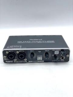 【ほぼ未使用】Roland QUAD-CAPTURE (SONAR X1セット) ほぼ未使用】Roland QUAD-CAPTURE (SONAR しようが X1セット