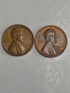 希少✨リンカーン　1セント　硬貨　D 1945 1949 1914年　3枚セット 2025年最新】1セント 1946の人気アイテム - メルカリ
