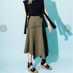オズモーシス アシンメトリーフレアースカート