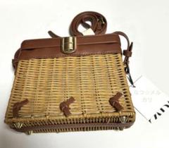 新品 ZARA カゴバッグ ショルダーバッグ ハンドバッグ バッグ