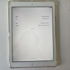 完動品iPad Air(A1475)本体32GBシルバー送料込 完動品iPad Air(A1475)本体32GBシルバー送料込