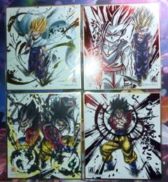 【金・銀箔押し】ドラゴンボール 色紙アート 28枚まとめ売り 色紙ART レア Amazon | ドラゴンボール色紙ART 復刻スペシャル [16.孫悟空