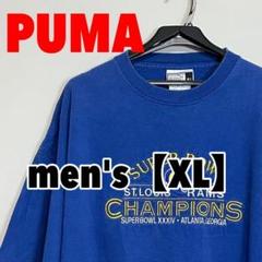F645【PUMA】半袖刺繍Tシャツ【XL】