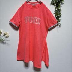 美品✨ PUMA トレーニング用 ピンク Tシャツ (M)