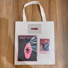 ★BLACKPINKロゼ★キーリング＋トレカ＋ショッパー セット