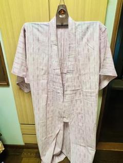 反物・未仕立て】綿ちぢみ和更紗着尺 片貝木綿 紺仁工房