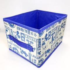 ミッキーマウス 収納ボックス 青