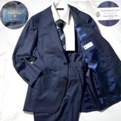✨美品✨トゥモローランド×ゼニア ピルグリム セットアップスーツ ネイビー L 美品ゼニア生地使用トゥモローランドピルグリムスーツ