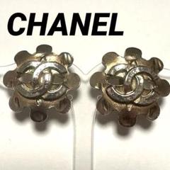 シャネル CHANEL イヤリング ココマーク ヴィンテージ フラワー
