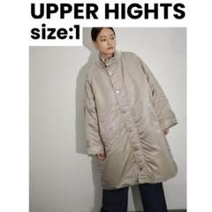 【即完売】希少 UPPER HIGHTS THE U-BENCH ナイロンコート ADAM ET ROPÉ FEMME(アダム エ ロペ ファム) / 【公式サイト限定