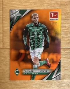 Topps Chrome Soccer マーヴィン・ドゥクシュ カード /25