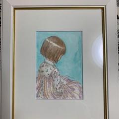 横田沙夜 「私のいのち」 水彩画