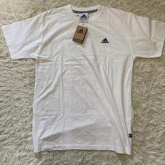 国旗！adidas ホワイト Tシャツ 新品タグ付き　90s