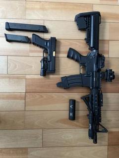 東京マルイ次世代電動ガンM4 CQB-R＋GLOCK18Cカスタム